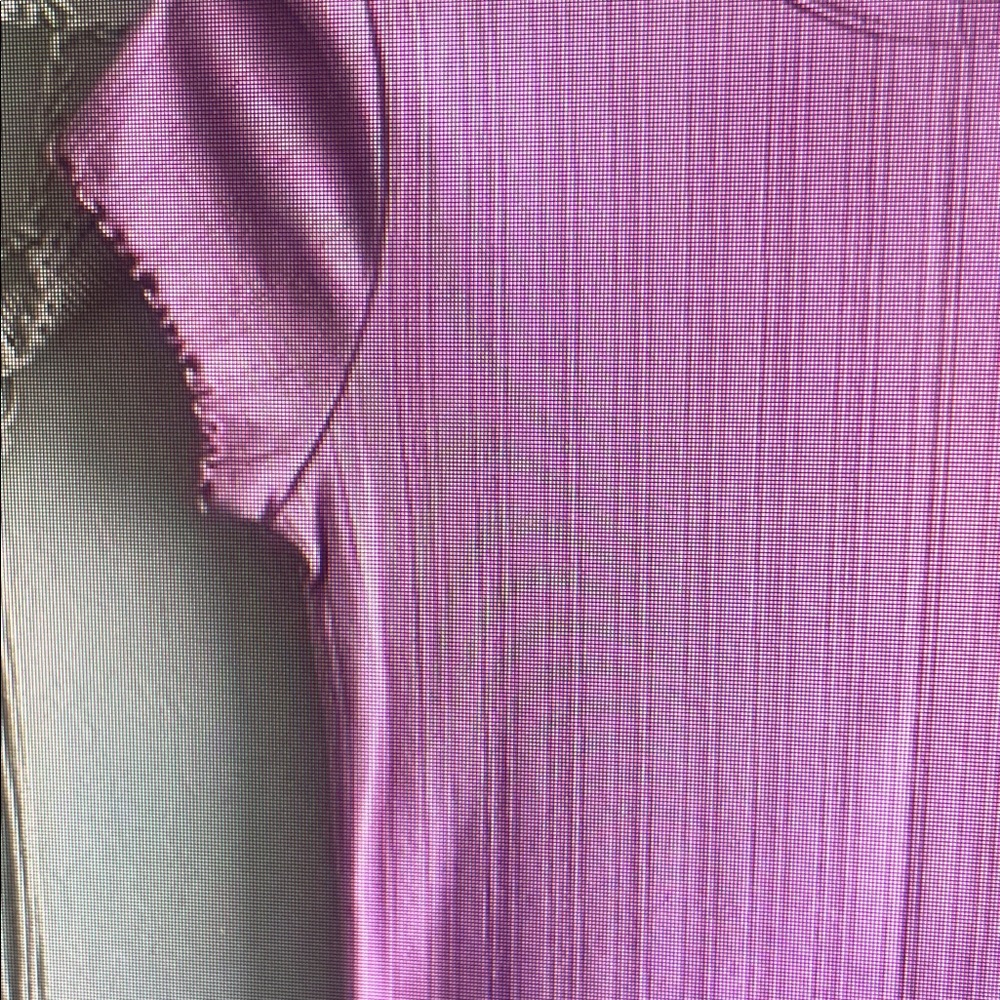 GAP Women's Light Purple Ribbed Top - Picture 4 of 6